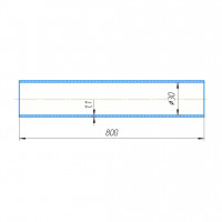 Цилиндр 30x1.1x800 без фасок